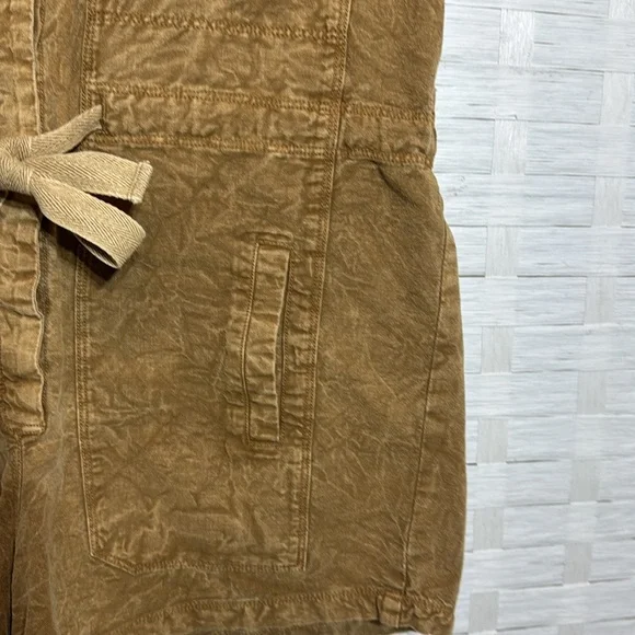 Free People Rhodes Chino Button Down Coverall with Front/Back Pockets Size XS - Picture 4 of 12